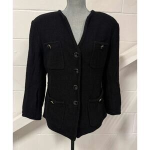 St. John Collection by Marie Gray Women’s Size 16 Knit Button Cardigan Sweater